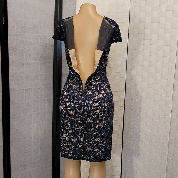 BRAND NEW JACKIE JON LACE SHEATH WOMEN"S DRESS - Picture 7 of 12